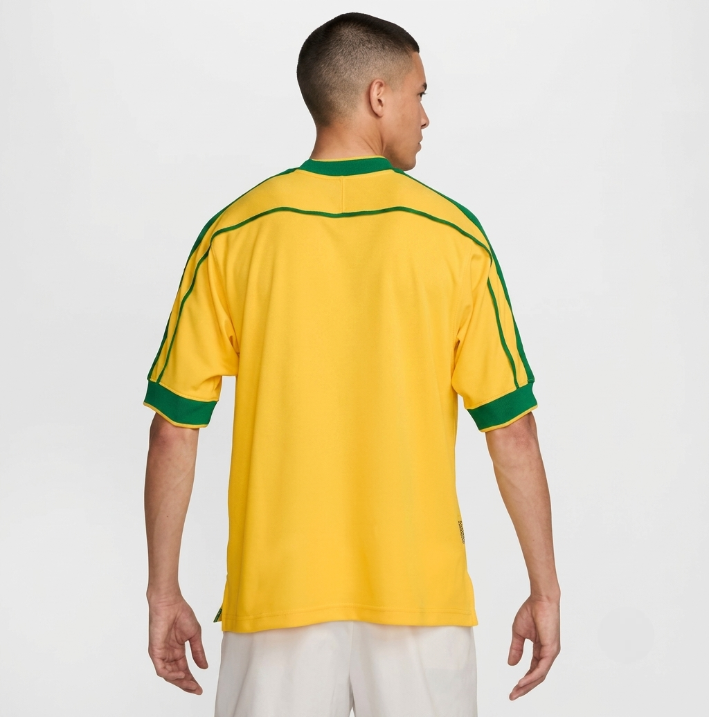 Camisa Brasil Nike Retro 98 Masculina - Vista 2
